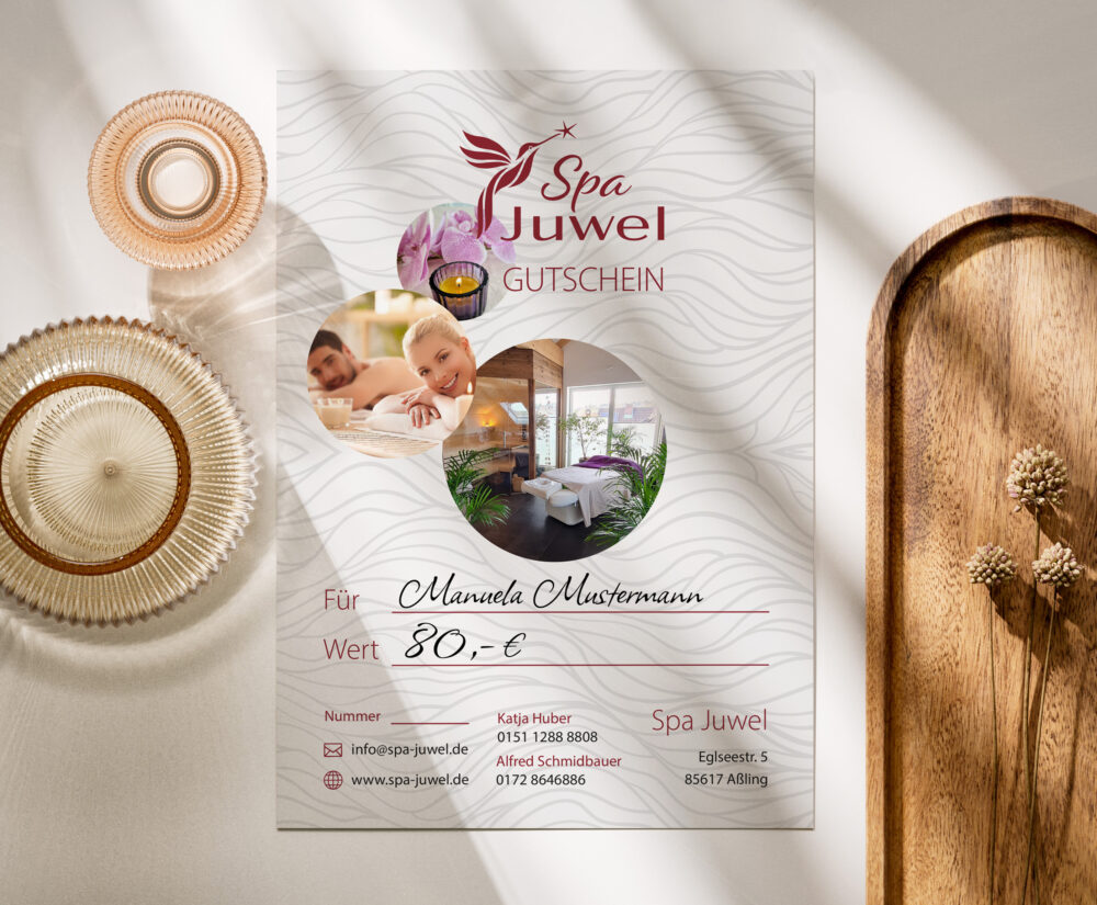 Gutschein kaufen für Spa und Massage